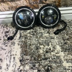 1(contact info removed) Harley Touring 7" LED Chrome Daymaker Head Light HeadLamp