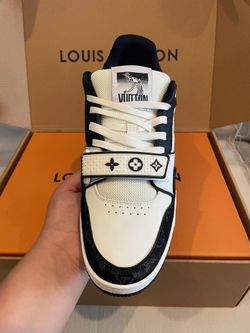 Black & White LV Trainers