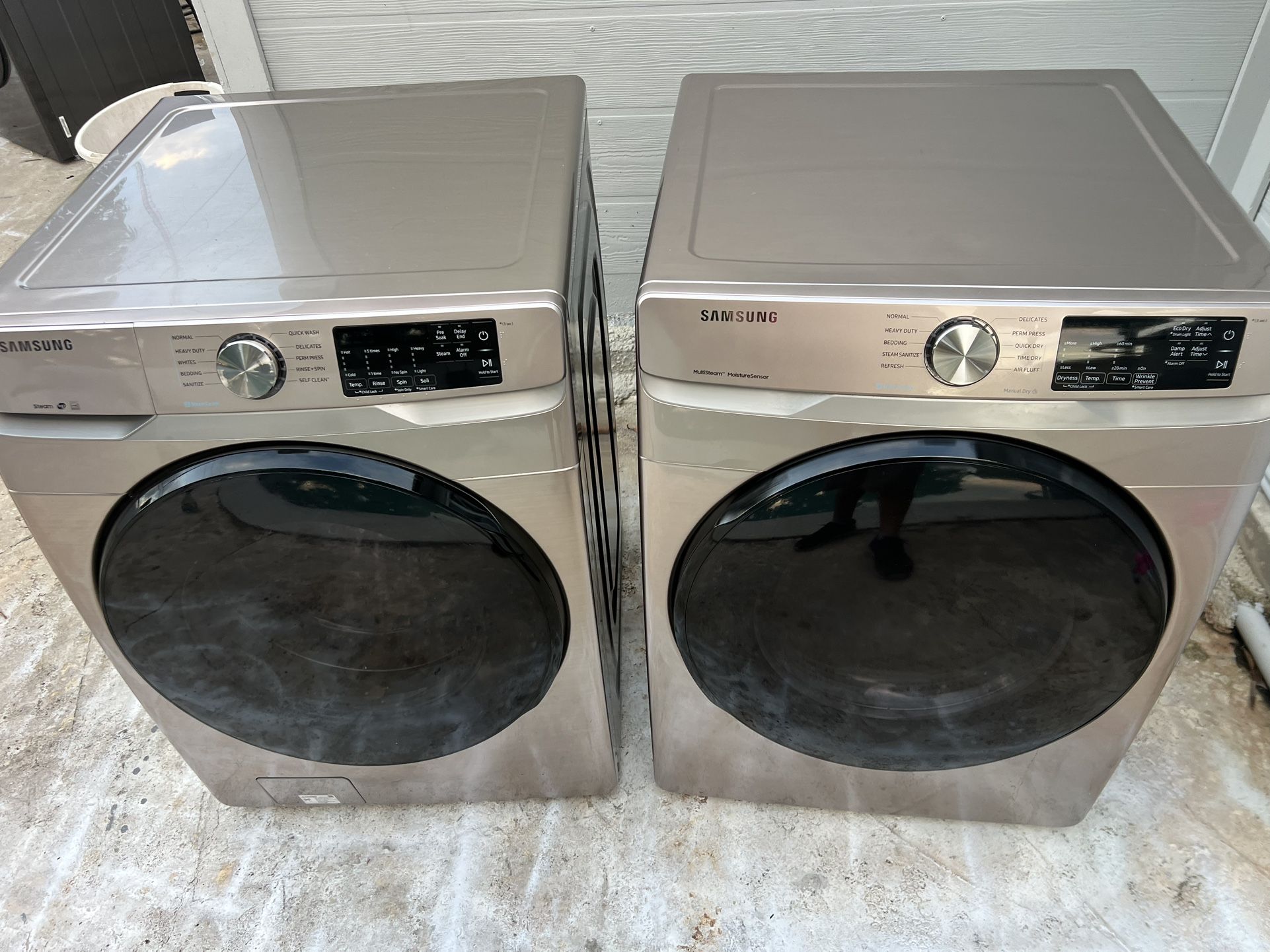 Lavadora Y Secadora Samsung Modernas