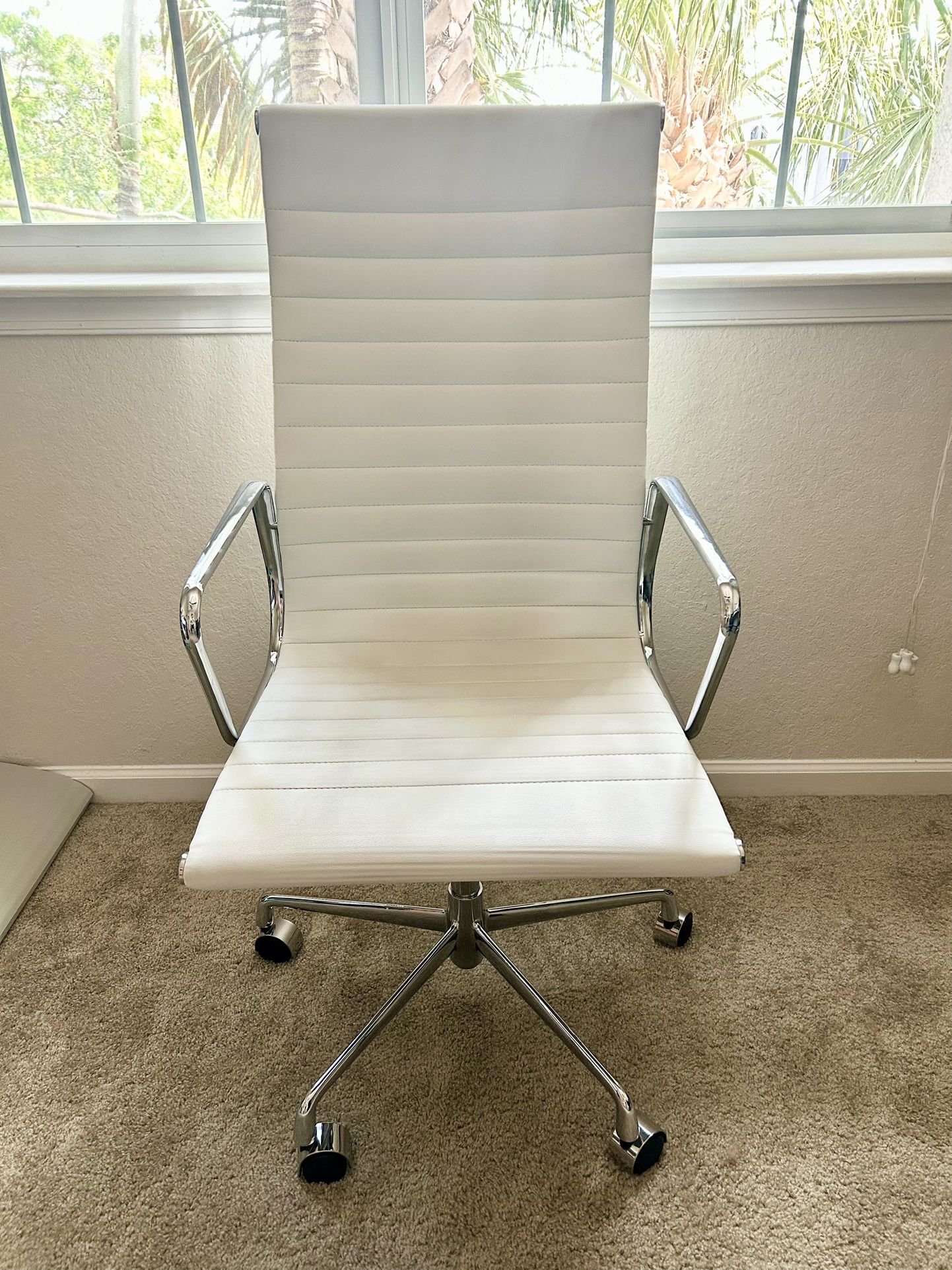 Amos White Desk Chair ($400 Retail)