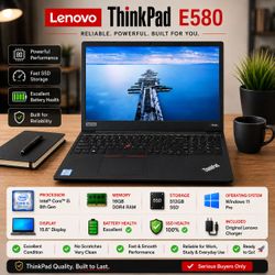 Laptop Lenovo ThinkPad Like New🚀🖤