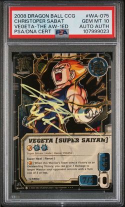 Vegeta CCG Pop 03 PSA 10