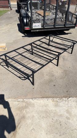foldable twin bed frame