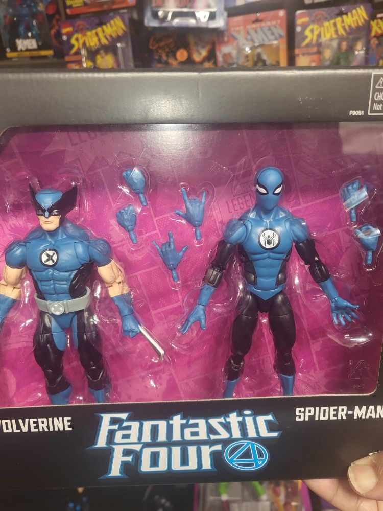 Wolverine & Spiderman