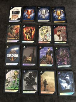 Sony Playstation official collectible trading cards tcg