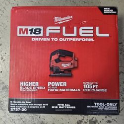 Milwaukee M18 FUEL 18V Lithium-Ion Brushless Cordless Jig Saw (Tool-Only)