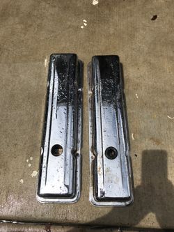 Chrome valve covers for Chevy Chevrolet
