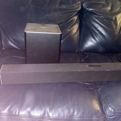 Vizio Soundbar And Subwoofer Bundle