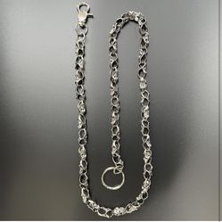 Skull Wallet Chains 34 Inch 