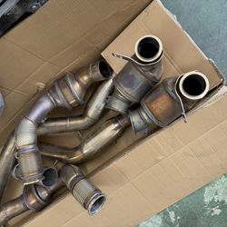 BMW M8 OEM Downpipe Set