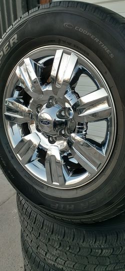 18" F-150 Rims & Tires 