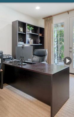 Office Furniture - Desk, Credenza, Hutch, Filing Cabinet