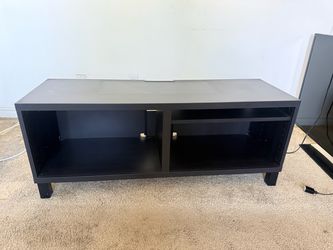 TV stand espresso brown used $40