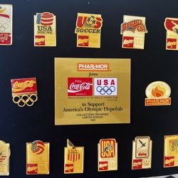 1992 Olympic Coca-cola Pins