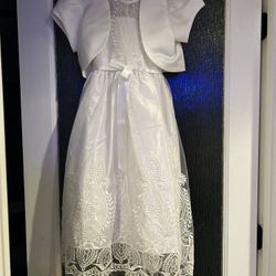Girls White dress 