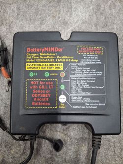 12 volt battery charger/maintainer