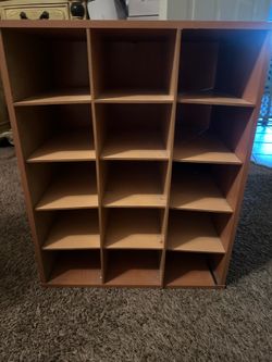 Free wood shoe organizer