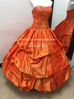 Taffetta Ball Gown With Pick Up Skirt