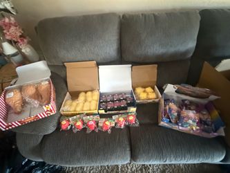 Variety of squishies