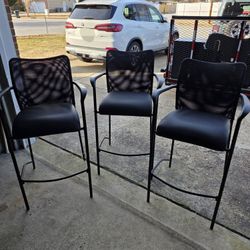 Bar Stools (Set of 3)