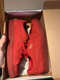 Puma Red Suede