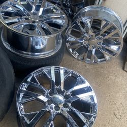 Chevy Silverado Wheels  22s 
