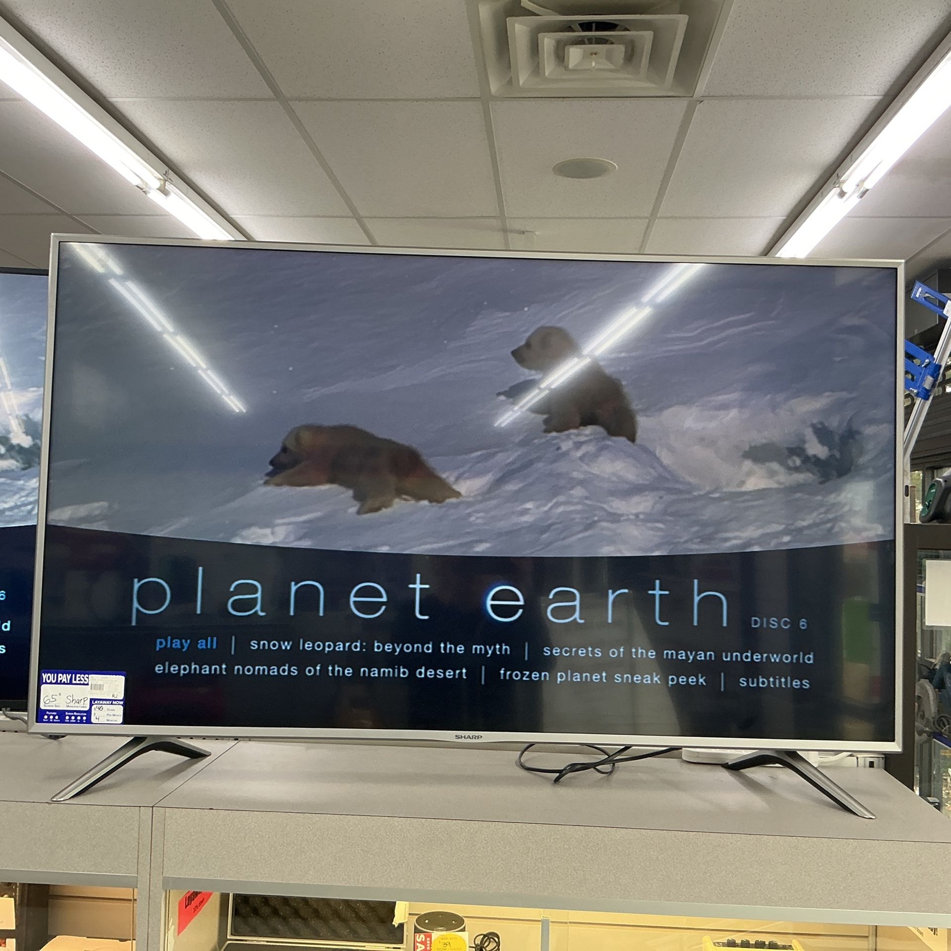65” Sharp Tv