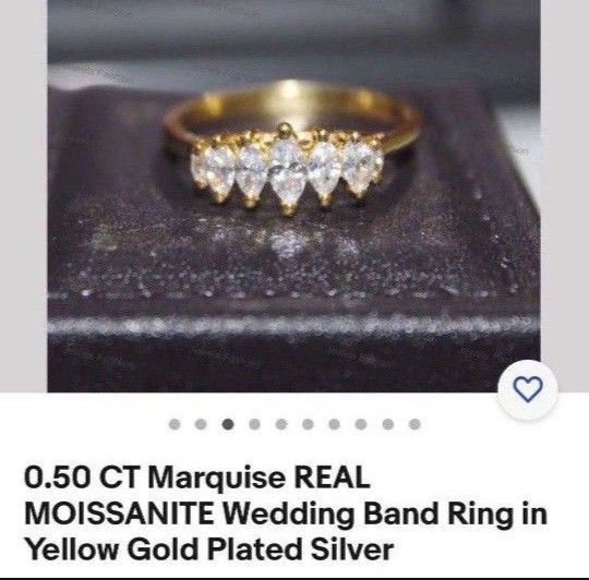 Moissanite Ring