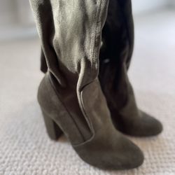 Olivia Jaymes Thigh High Boots sz 6.5