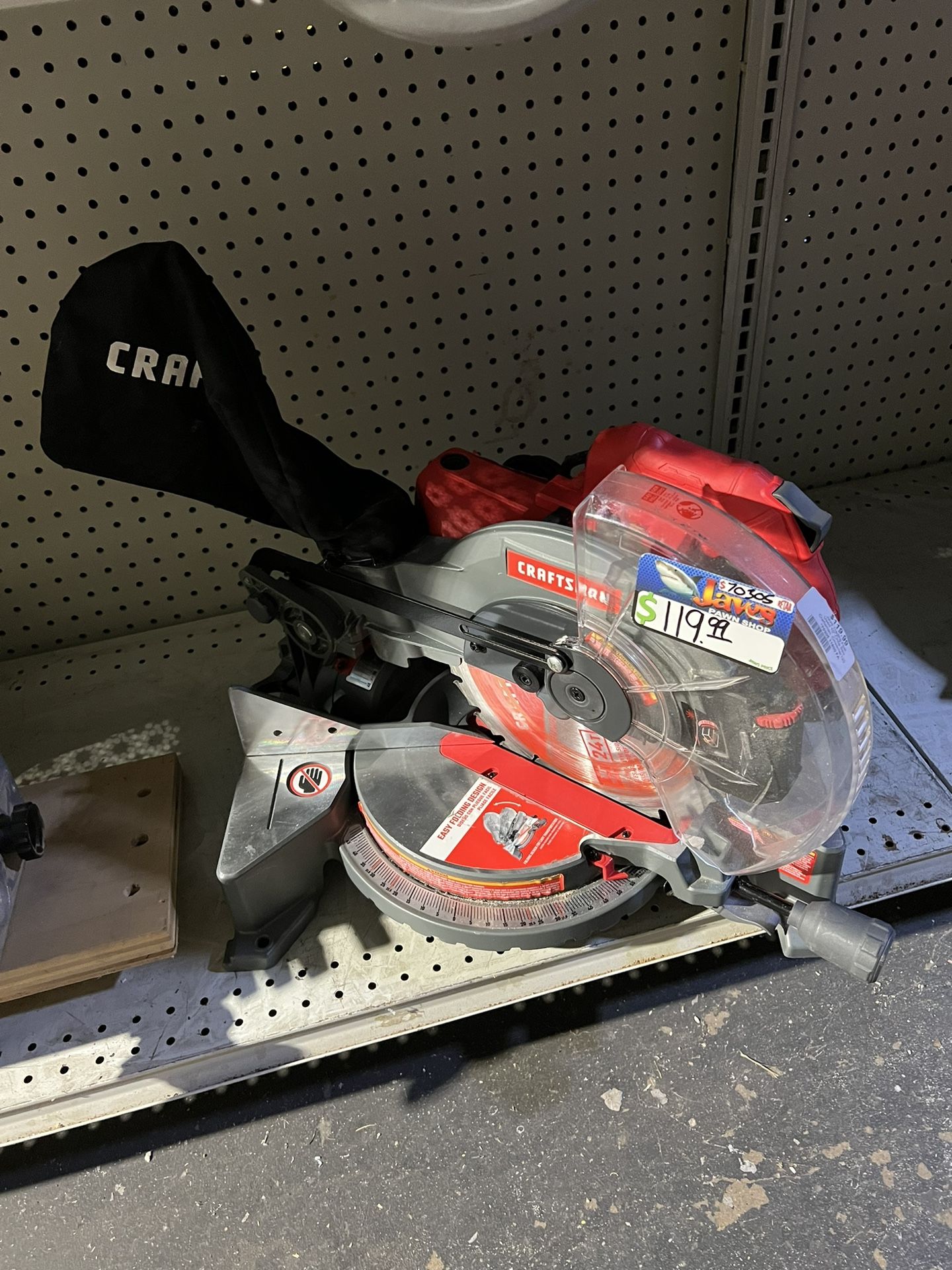 Craftsman 10” chop saw used in good shape pick up only 