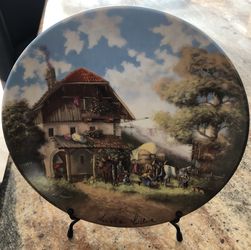 Christian Luckel ‘The Blacksmith’ Collector Plate - ‘86