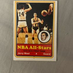 1972/73 JERRY WEST ALL-STARS