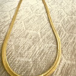 14kt Snake Chain, 20.5” 