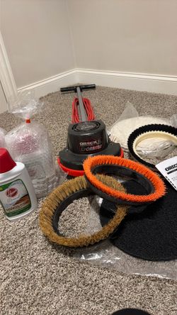 Oreck Commercial XL Orbital Multi floor Machine - Misc Pads - Hoover Hardwood Cleaner