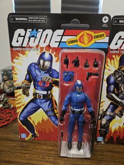 GI Joe Classified Series Retro Cobra Commander & Cobra Trooper 
