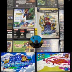 Super Mario Sunshine On Nintendo Gamecube!