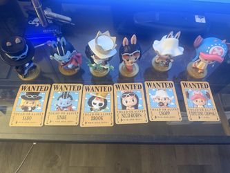 ONE PIECE X THE MONSTERS - OPEN BOX - 6 TOTAL