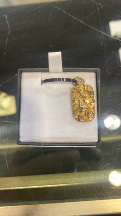 10k Nugget Pendant