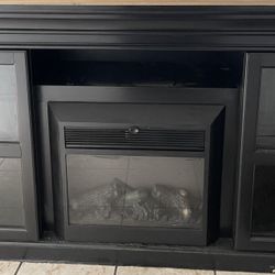 Chimenea Eléctrica Con Mueble $75