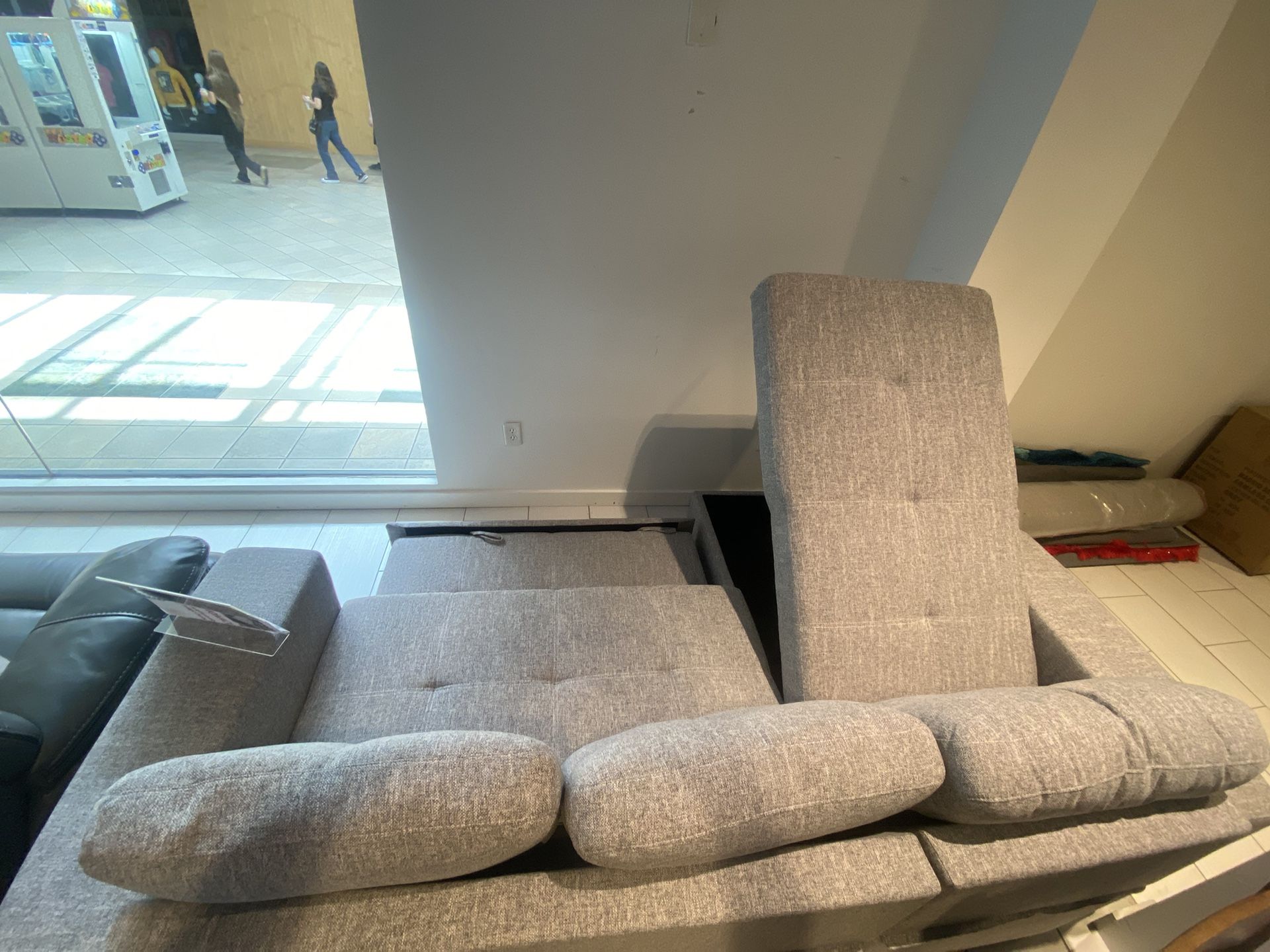 MODULAR SECTIONAL WITH QUEEN SIZED BED! BRAND NEW!