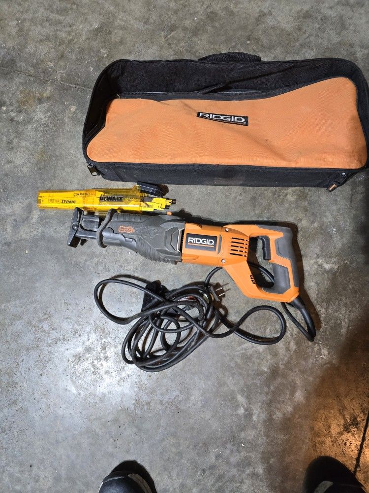 Ridgid Sawzall