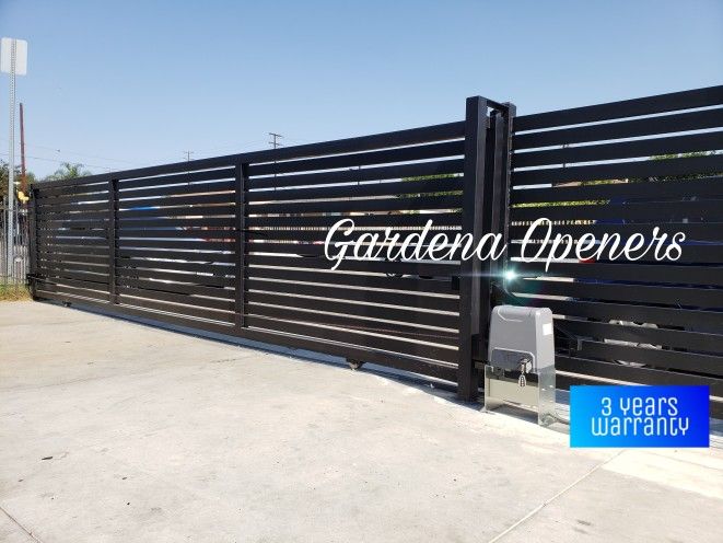 Solar Gate Opener 🌞 Or Electric 110v ⚡