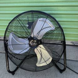 Simple Deluxe 20" High Velocity Floor Fan, 3-Speed Heavy Duty Metal Fan for Home.