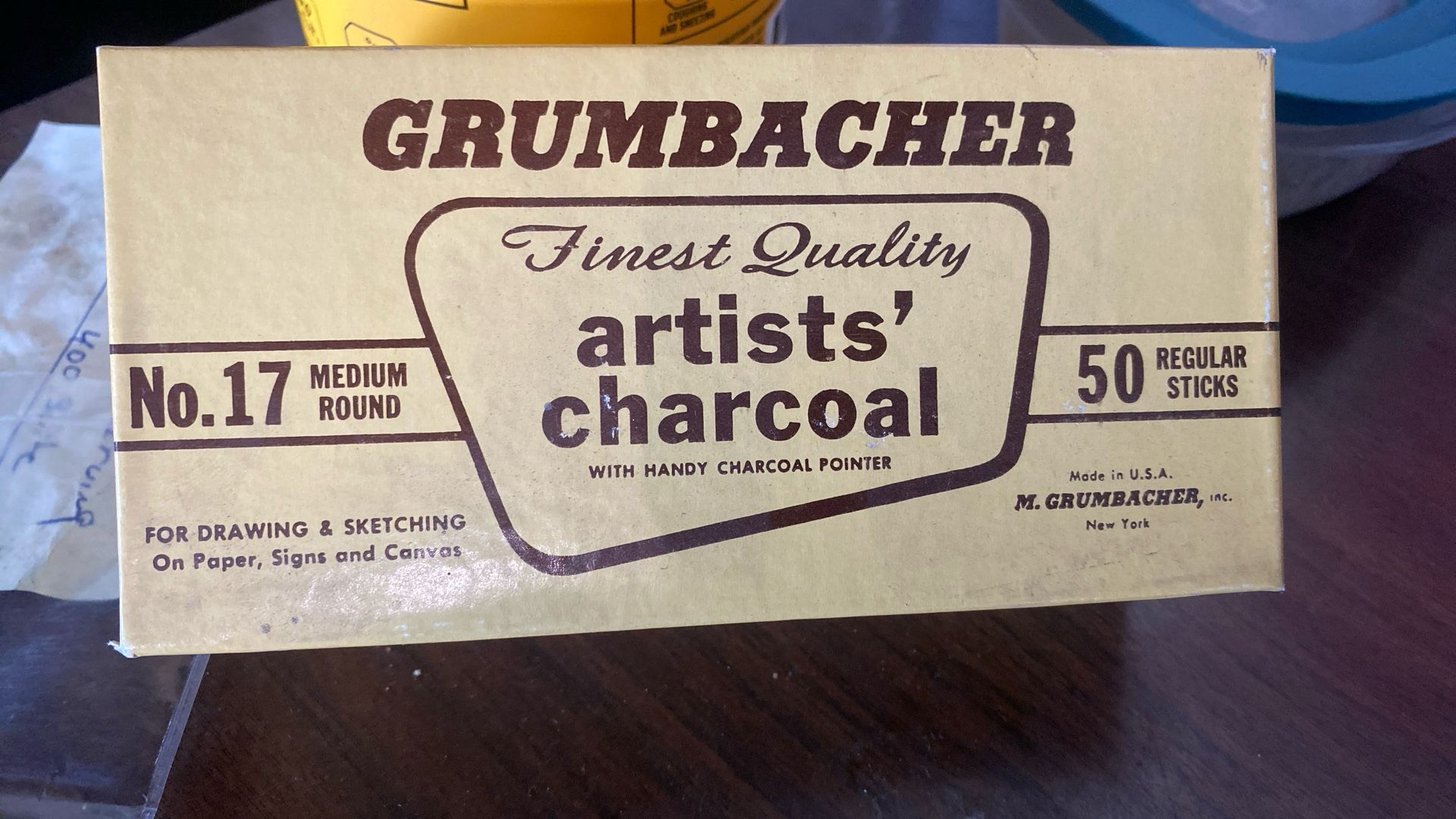 Artists Charcoal 50 Sticks 