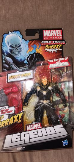 Marvel Legends Ghostrider Yellow Blue Flame Varaint