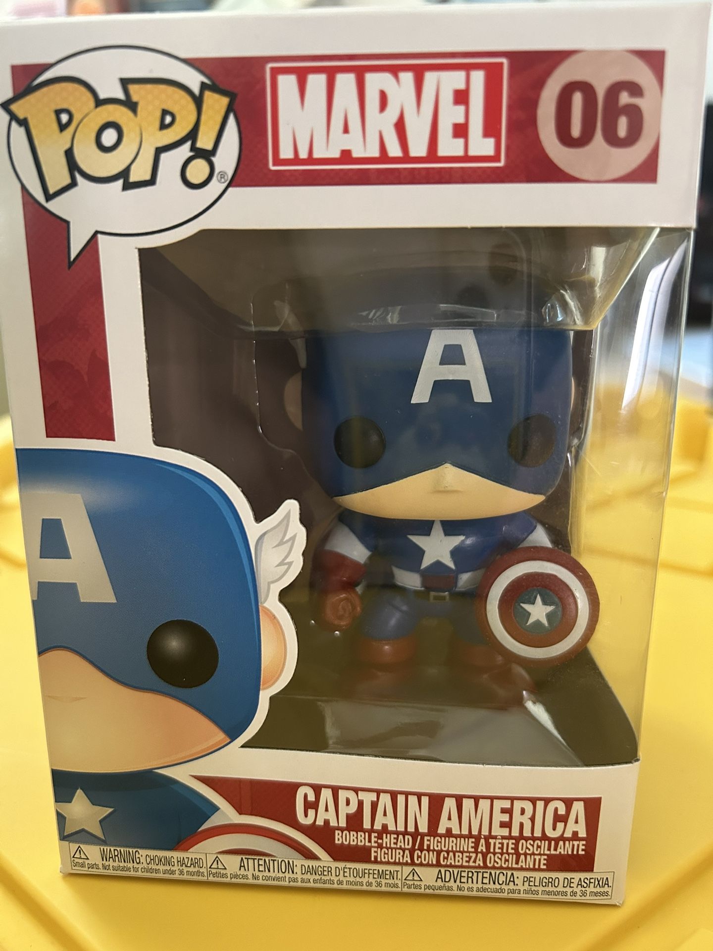 Funko Pop 06 Captain America figure