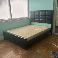 FREE Queen Bed Frame And Box Spring