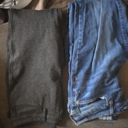 2 Pairs Of Size 10 Womens Pants