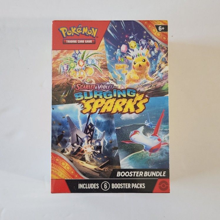 Pokemon Scarlet & Violet Surging Sparks Booster Bundle is available for purchase on au PAY Market - Imported Goods Online Store Co.Ltd. | au PAY Market - Online Shopping Site Pokemon Scarlet & Violet Surging Sparks Booster Bundle is available for purchase on au PAY Market - Imported Goods Online Store Co.Ltd. | au PAY Market - Online Shopping Site