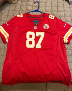 Women's Nike Travis Kelce Red Kansas City Chiefs Game Jersey